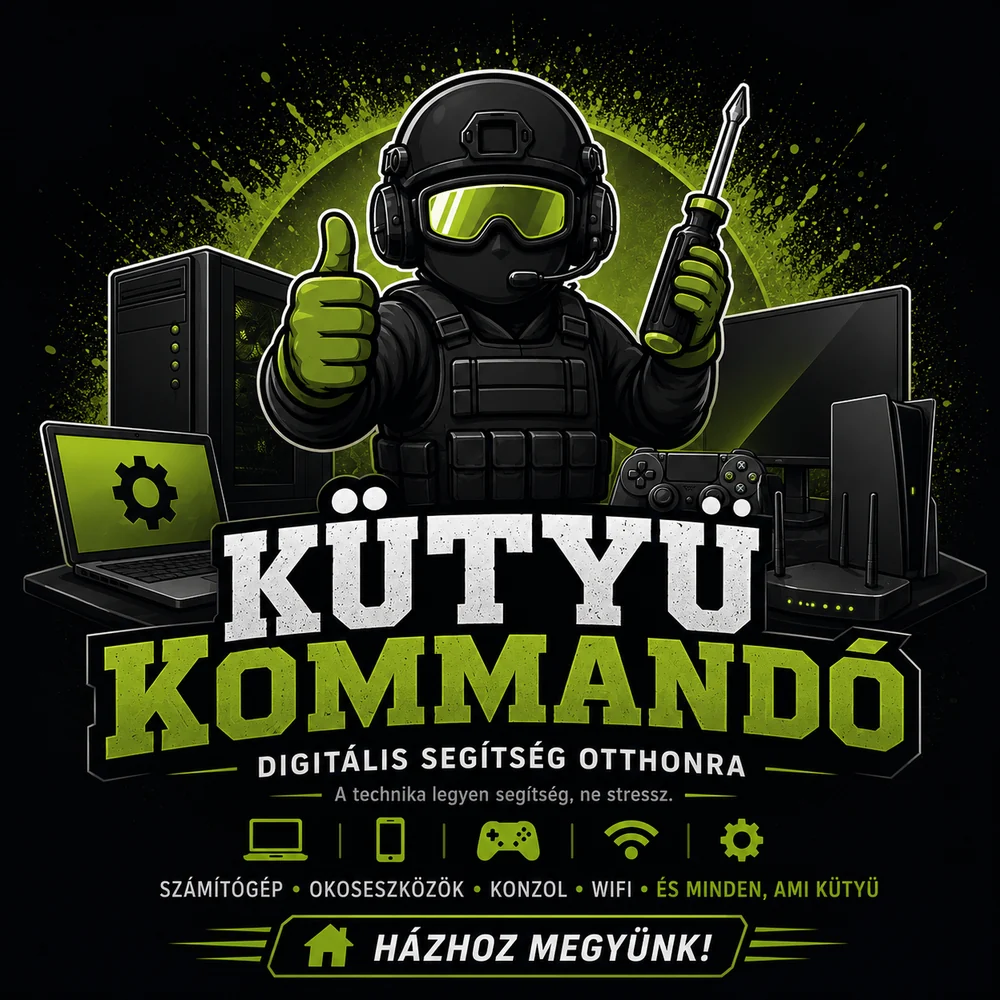 KütyüKommandó | digitális segítség otthonra